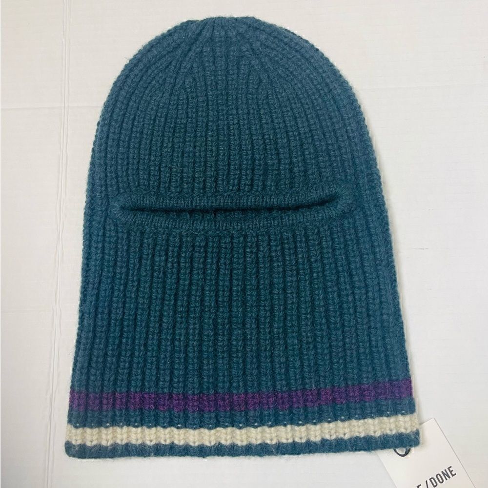 Re/Done Winter hat Retro Knit Balaclava new